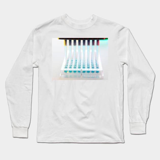 DNA analysis (F002/4919) Long Sleeve T-Shirt by SciencePhoto